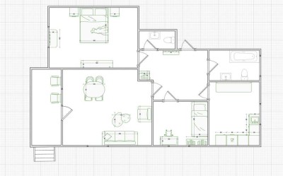 3-Zimmer-Terrassenwohnung mit  privatem Garten & Balkon