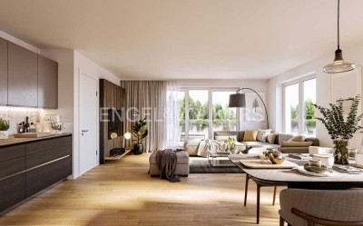 Sonne den ganzen Tag: Penthouse mit zwei großen Dachterrassen