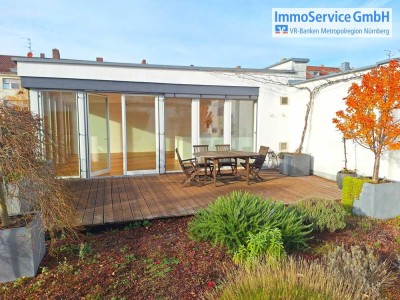 Exklusive 5-Zimmer-Maisonette-Wohnung mit Dachterrasse und zwei Carport-Stellplätzen