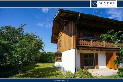 Doppelhaushälfte im bayerischen Landhausstil