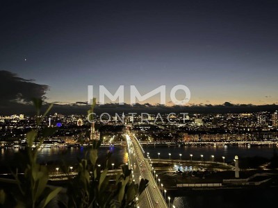 Ganz Wien im Blick (DANUBEFLATS): Doorman, Gym, Spa, Pool, Bar &amp; Lounges, Hotel &amp; Supermarkt