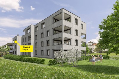 Helle 3-Zimmer-Terrassenwohnung | A12