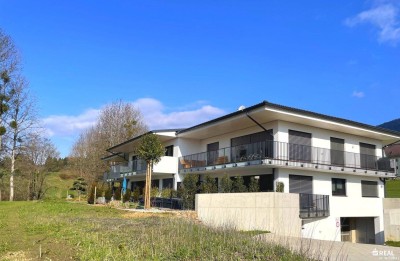 Gesund Wohnen oberhalb vom Millstätter See - Penthouse mit hochwertiger Ausstattung und teilweise Seeblick!