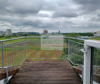 SCHICK MIT WEITBLICK - GROSSE MAISONETTE IN FRANKFURT-OBERRAD