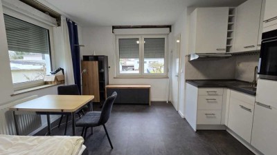 Möblierte 1-Zimmer-Wohnung im Erdgeschoss in Detmold