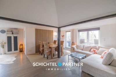 Hastedt | Helle Dachgeschoss-Wohnung mit 2 Terrassen in absoluter Top-Lage