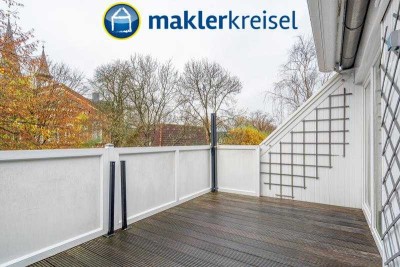 Innenstadt: Große City-Etagenwohnung mit Loggia, PKW-Stellplätze und Garage!