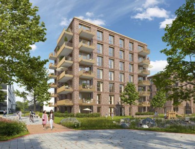 Moderne 4-Zimmer-Wohnung mit Blick auf den Quartierspark