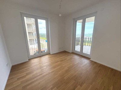 Moderne 3-Zimmer-Wohnung mit Balkon und Neckartalblick