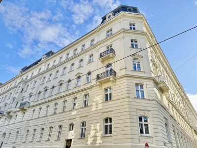 UNBEFRISTET | TRAUMHAFTE ALTBAU-WOHNUNG MIT LOGGIA | TOPLAGE IN U-BAHN-NÄHE