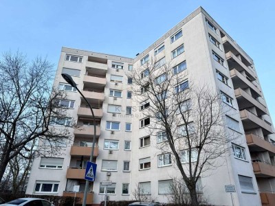 3-Zimmer-Wohnung mit neuer EBK, Balkon und Aufzug