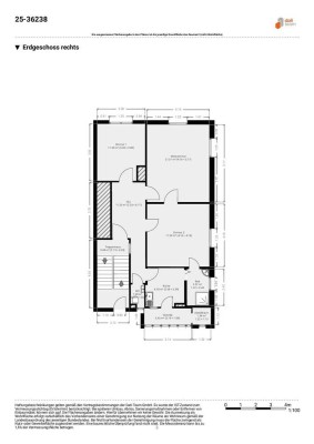 3 Zimmerwohnung mit guter Verkehrsanbindung