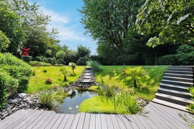 Luxuriöser Wohntraum mit sonnigem Garten und Spa-Bereich in Aachen!