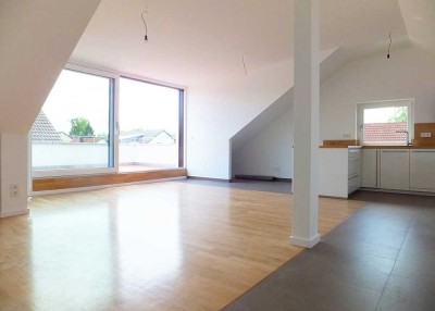 2-Zimmer-Penthousewohnung über den Dächern von Esslingen-Berkheim.