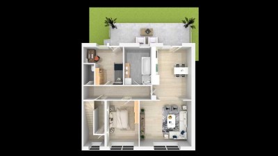 * Modern, Großzügig und Flexibel * Sanierte 3,5 Zimmer-Wohnung sucht neuen Besitzer