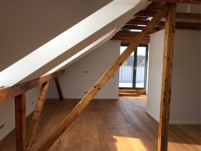 Exklusive DG-Wohnung mit Balkon + großer Süd-Dachterrasse in Bad Malente