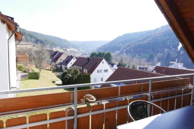 Gepflegte Maisonette-Wohnung mit toller Aussicht in und über Baiersbronn
