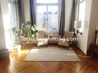 Tauschwohnung: Tausche großzügige Altbau-Einraumwohnung in Südvorstadt
