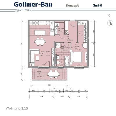 Urlaub zu Hause - Schöne Eigentumswohnung mit 2 Zimmern und Balkon in Südausrichtung