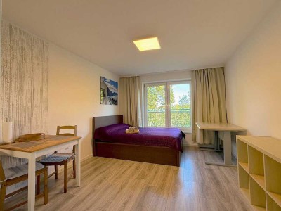 Ruhiges, helles 1-Zimmer-Apartment in Augsburg – befristet auf 8 Monate
