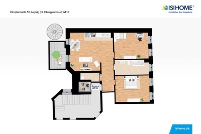 Erstbezug nach Sanierung 3-Raumwohnung - WE16