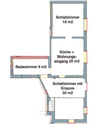 Kernsanierte 2-Zimmer-Wohnung mit netter Hausgemeinschaft und Terrasse + Garten