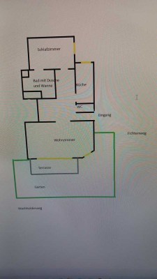 Stilvolle, gepflegte 2-Zimmer-Terrassenwohnung mit gehobener Innenausstattung in Troisdorf
