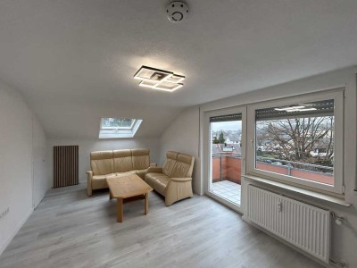 Gemütliche 1,5 Zimmer Wohnung in Sindelfingen.
