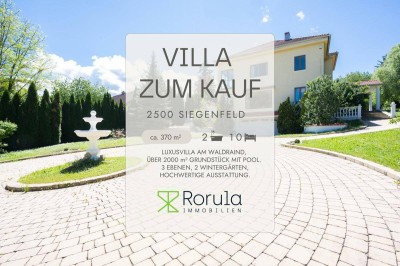 Eleganz trifft Natur – Hochwertige Villa mit Pool &amp; großzügigem Grundstück | ca. 450 m² NFL | ca. 2149 m² Grundstück mit Pool