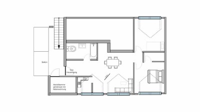 Exklusive 3-Zimmer-Wohnung in Bodolz