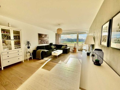 Maisonette Wohnung in Ratingen Lintorf mit großem Balkon und tollem Blick ins Grüne