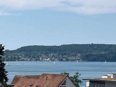 5 Min. zum See- Einfamilienhaus mit Seesicht in schöner Hanglage von Überlingen,
