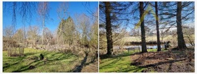 Wohnen wo andere Urlaub machen - Eigentumswohnung auf einem Resthof mit Garten und Hauskoppel