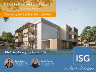 NEUBAU - Erstbezug: 2-Zimmer Wohnung im Erdgeschoß mit Carport, Top 3, Miete mit Kaufoption!