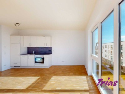 Moderne 1-Zimmer-Wohnung mit EBK und Fußbodenheizung!