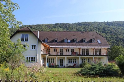 4-Zimmerwohnung mit Balkon, Donaublick und großem Garten