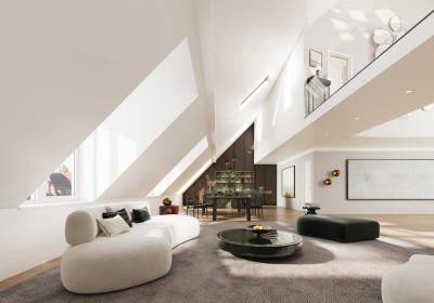 Penthouse Unikat im denkmalgeschützten Altbau – Maßgeschneiderter Luxus inklusive Dachterrassen!