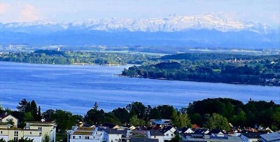 große Ferienwohnung mit See- und Alpensicht - ab 3 Tage bis max. 3 Monate !