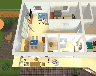 Über den Dächern der Elbmarsch - attraktive 2-Zimmer-Neubauwohnung mit südl. Dachterasse