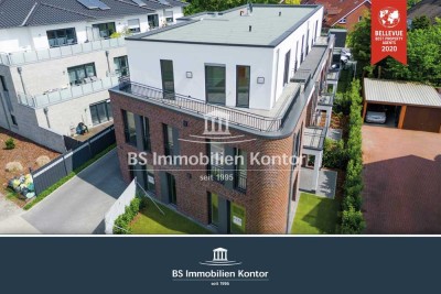 Leer! Exklusive Neubau Penthouse-Wohnung Nr. 08 mit Balkon und Fahrstuhl in zentraler Wohnlage!