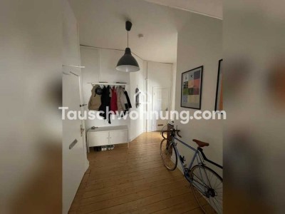 Tauschwohnung: 1,5 Zimmer Altbauwohnung Süd Balkon