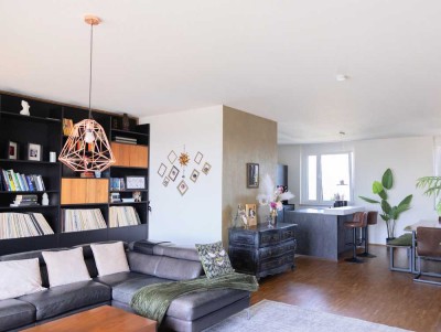 EFFIZIENT & EN VOGUE - Modernes Penthouse mit Dachterrasse, Aufzug direkt in die WHG & TG-Stellplatz