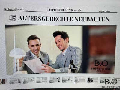 "LOOSE 15" - Altersgerechte Neubauwohnungen in Loose - mit Aufzug und Terrasse oder Balkon.
