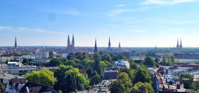 1 Zimmer Wohnung mit Balkon und Traumweitblick über Lübeck - Provisionsfrei !!!