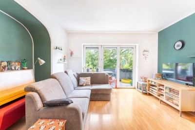 Provisionsfrei! Vermietete 3-Zimmer-Wohnung mit Südbalkon in Nürnberg, Großreuth bei Schweinau