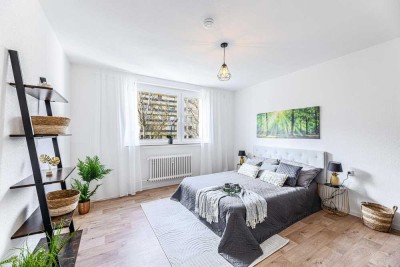 Renovierte 2-Zimmer Wohnung mit Balkon, Aufzug und Garage. Direkt vom Eigentümer.