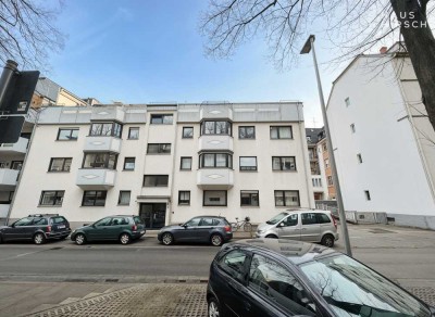 Hochwertige 4-Zimmer-Wohnung mit Gartenblick & Tiefgaragenstellplatz in Karlsruhe-Mühlburg!