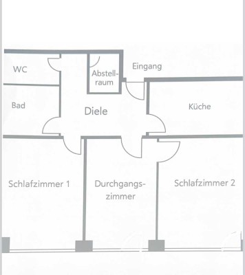 gepflegte 3-Zimmer-Wohnung in Gießen