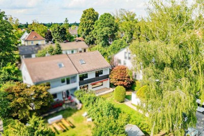 Familienhaus in absolut ruhiger Lage von Pullach.