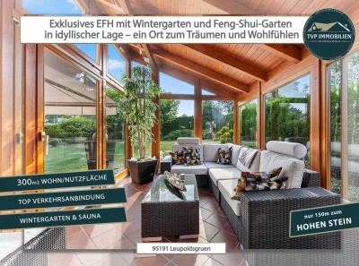 � Exklusives EFH mit Wintergarten & Feng-Shui-Garten auf 300m2 Fläche – ein Ort zum Wohlfühlen